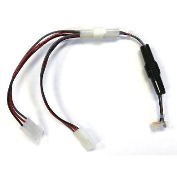 SPIKE 12v Power Adapter - 6" Long With 2-Way "Y" Splitter